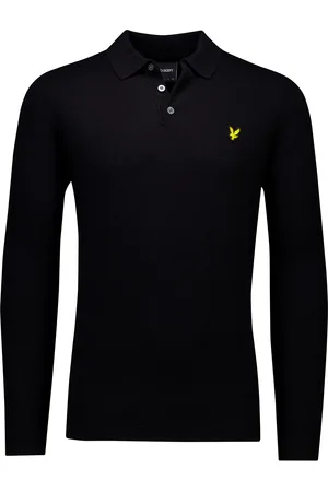 Lyle &amp; scott Polo lange mouw effen katoen