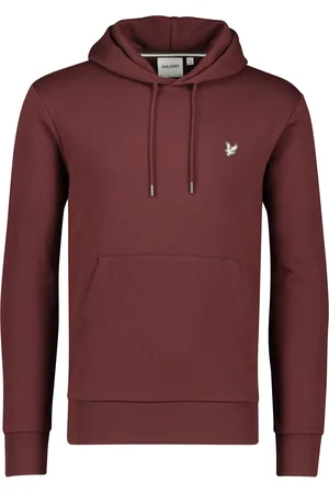 Lyle &amp; scott Hoodie effen 100% katoen