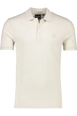 Lyle &amp; scott Polo katoen en stretch pique effen