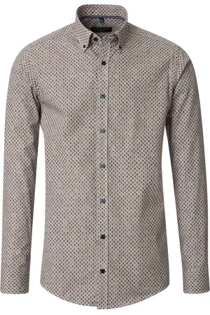 Casa Moda Casual Fit overhemd met print