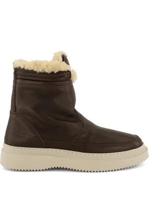 rehab Laarzen leer gewatteerd beige zool