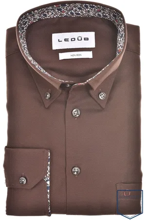 Ledub Modern Fit business overhemd button down