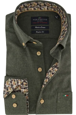Portofino Overhemd button-down katoen