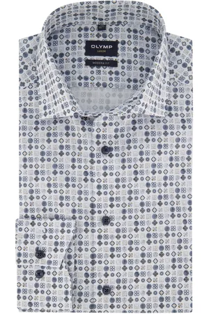 Olymp Overhemd Luxor geprint Modern Fit