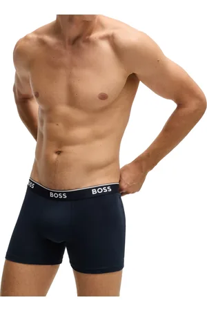 HUGO BOSS BOSS Black Boxershorts 3-pack grijs