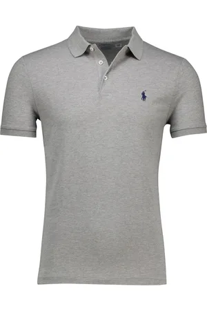 Ralph Lauren Polo effen Custom Slim Fit