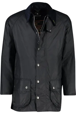 Barbour Beaufort winterjas effen normale fit katoen