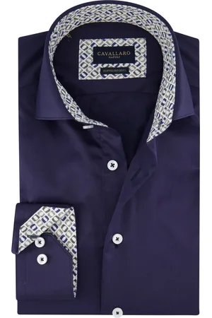 Cavallaro Napoli Overhemd Napoli Doppio Ritorto ml7
