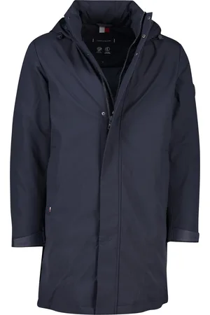Tommy Hilfiger Winterjas Parka effen rits + knoop