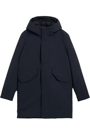 Elvine Winterjas heren Hjalmar effen rits + knoop normale fit