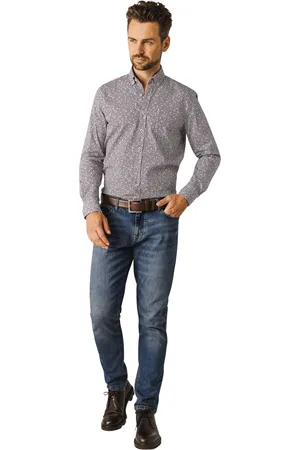 State of art Casual overhemd wijde fit geprint