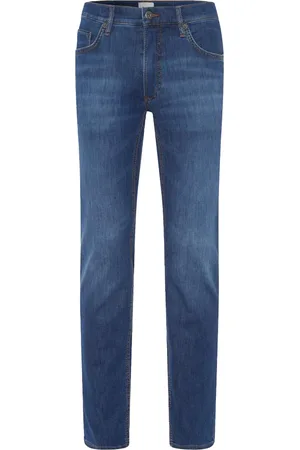 Brax Jeans donkerblauw effen denim