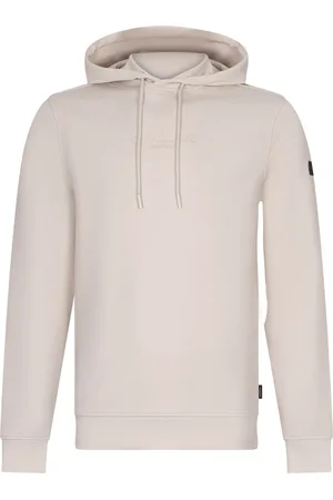 Cavallaro Napoli Taddeo Hoodie effen slim fit katoen