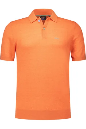 New Zealand Poloshirt met band Sergio effen