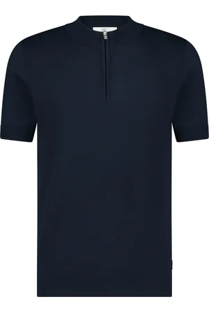 Blue Industry Polo rits hals