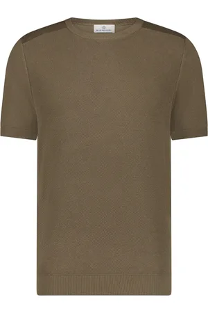 Blue Industry T-shirt met boord
