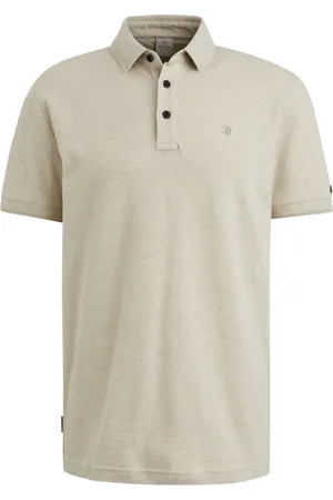 Cast Iron Effen polo normale fit katoen