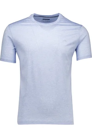 Paul &amp; Shark Silver t-shirt gemeleerd katoen