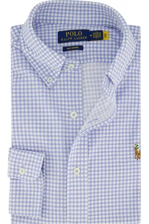 Ralph Lauren Geruit overhemd normale fit katoen