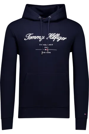Tommy Hilfiger Script logo hoodie met capuchon