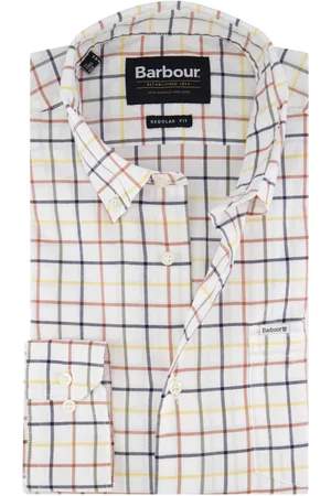 Barbour Overhemd geruit regular fit 100% katoen