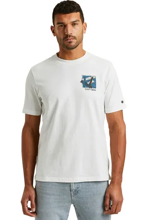 Cast Iron T-shirt jersey met opdruk katoen
