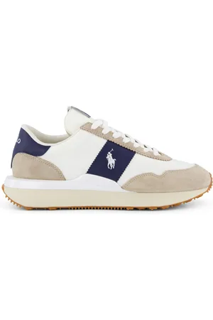 Ralph Lauren Sneakers navy en beige