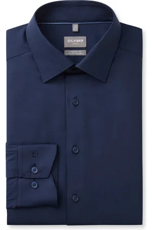 Olymp Luxor 24/Seven overhemd blauw climate control vezel