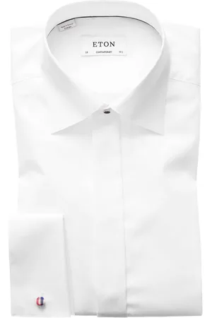 Eton Smoking overhemd twill Contemporary Fit