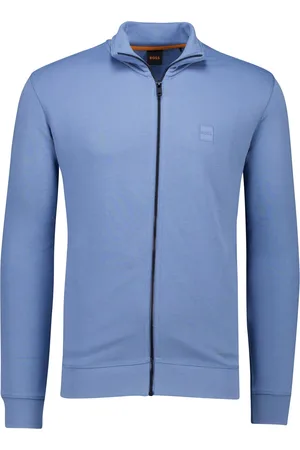 HUGO BOSS Orange Zestart vest effen met rits