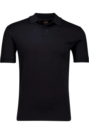 HUGO BOSS Boss Orange Polo effen normale fit katoen