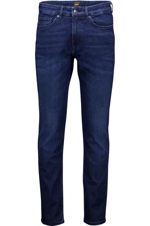 HUGO BOSS Boss Orange Delaware jeans slim fit donker blauw denim