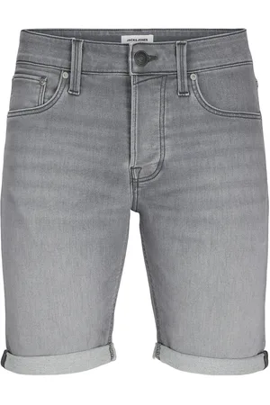 Jack&amp;jones Grey Denim korte broek