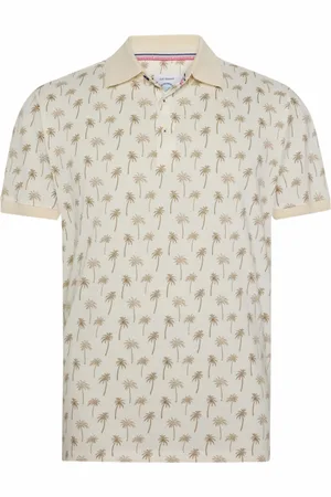 A fish named fred Poloshirt korte mouw palmbomen