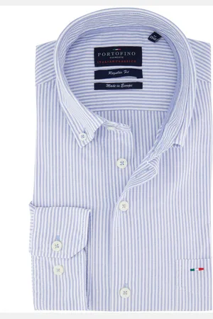 Portofino Overhemd gestreept button-down