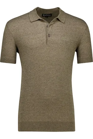 Barbour Polo korte mouw normale fit katoen
