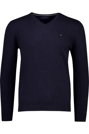 Portofino Effen normale fit katoen