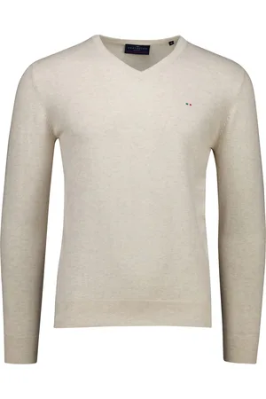 Portofino Effen normale fit v-hals normale fit
