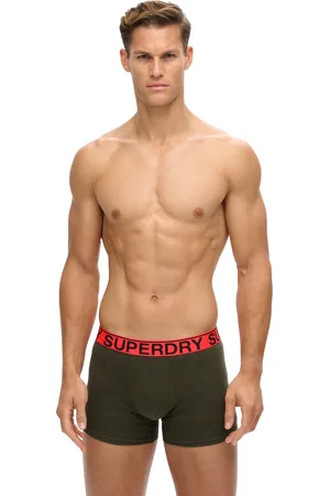 Superdry Boxershorts zwart 3-pack