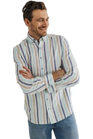 State of art Overhemd gestreept button-down