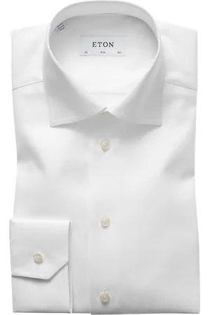 Eton Overhemd twill kwaliteit slim fit