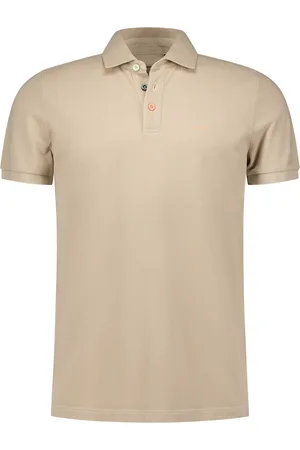 New Zealand Poloshirt Peter effen normale fit