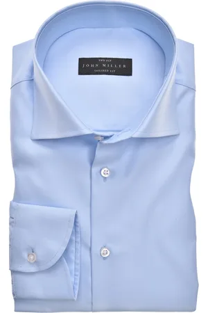 john miller Lichtblauw Tailored fit