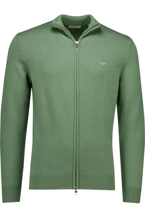 GANT Vest dubbele rits effen