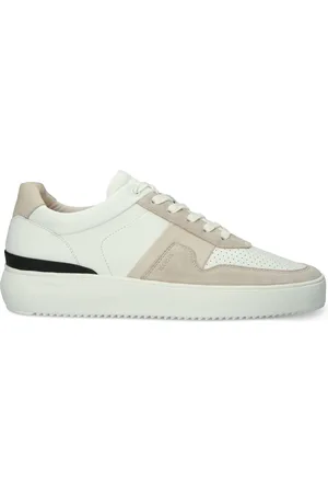 Blackstone Sneakers beige veters