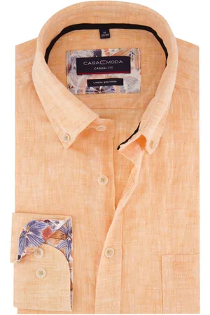 Casa Moda Overhemd Casual Fit linnen