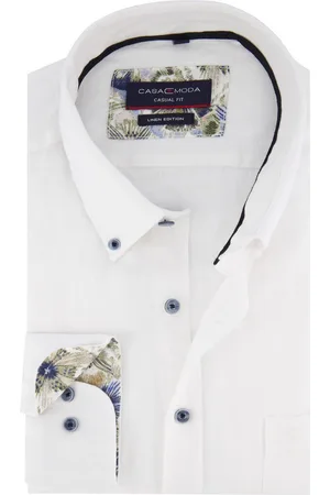Casa Moda Overhemd Casual Fit linnen
