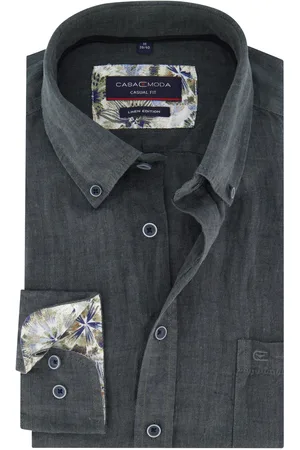Casa Moda Overhemd Casual Fit linnen