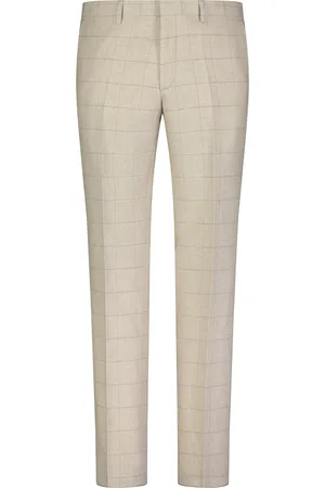 Roy Robson Pantalon geruit slim fit