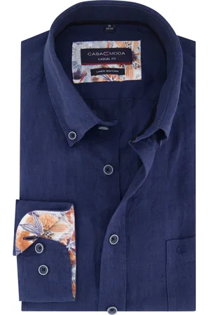 Casa Moda Overhemd Casual Fit linnen